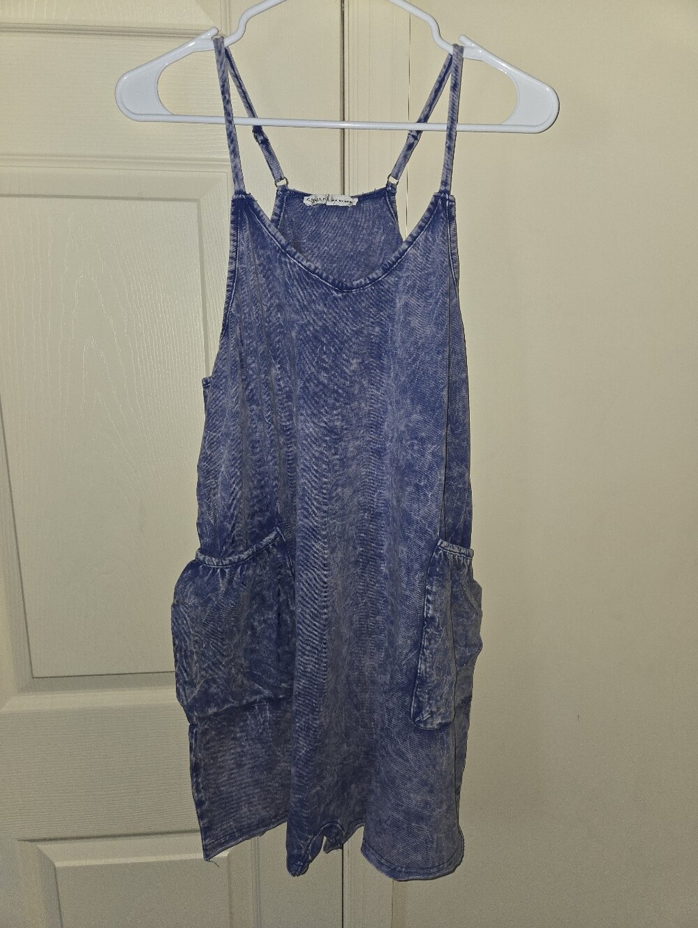 NIP Zenana Acid Washed Romper - Picture 10 of 12